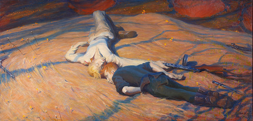 《是我们啊，主》-涅缅斯基B.M.-1962-1992--布面油画--137.3×280.5cm-俄罗斯现实主义艺术研究所藏
