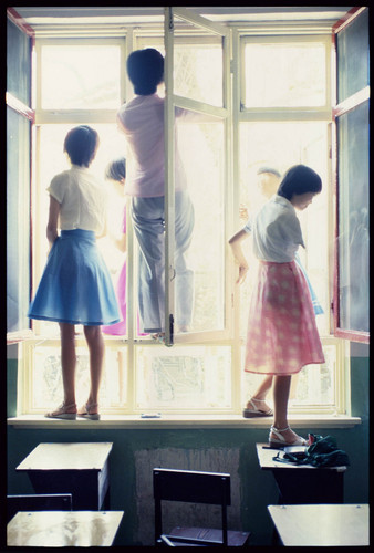 1985年9月，北京171中学教室