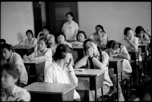 1980年高考，北京75中学考场