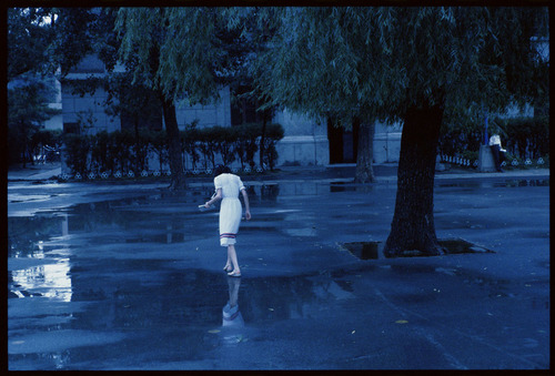 1984年6月，北京171中学操场。