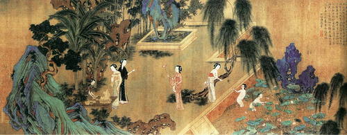 四季仕女图1