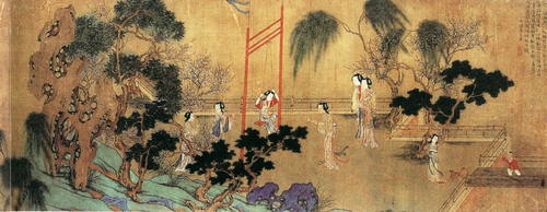 四季仕女图2