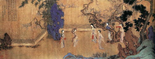 四季仕女图3