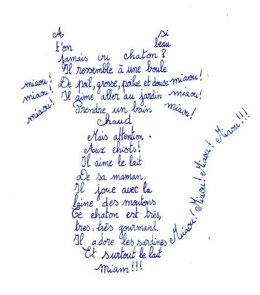 creative Calligrammes
